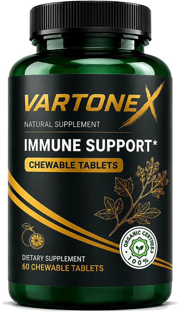 Vartonex Immune Support Chewable Tablets, 60 count