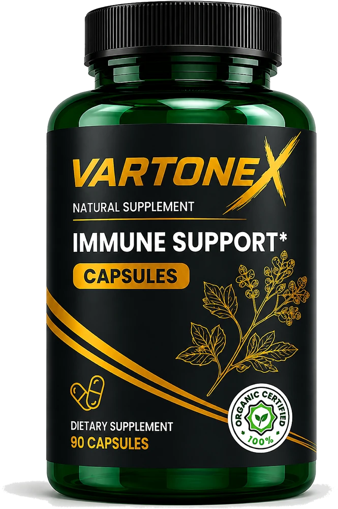 Vartonex Immune Support botanical supplement bottle